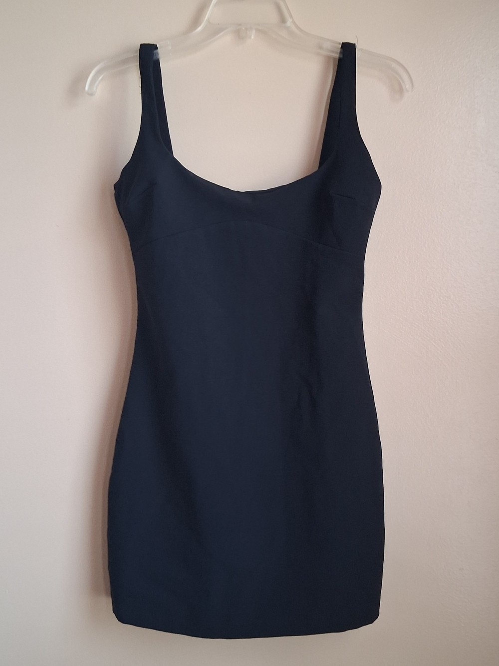 Black Scoop Neck Bodycon Mini Dress Sleeveless Cocktail Party Evening Wear‎